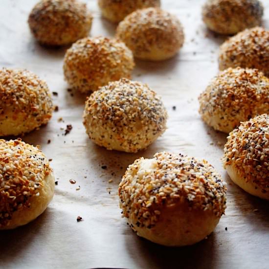 Everything Bagel Sliders