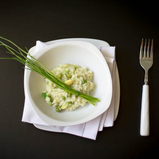 Avocado risotto