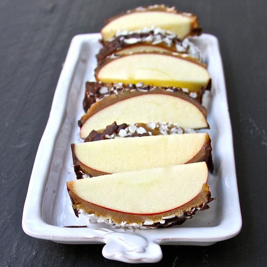 Ultimate Rustic Caramel Apples