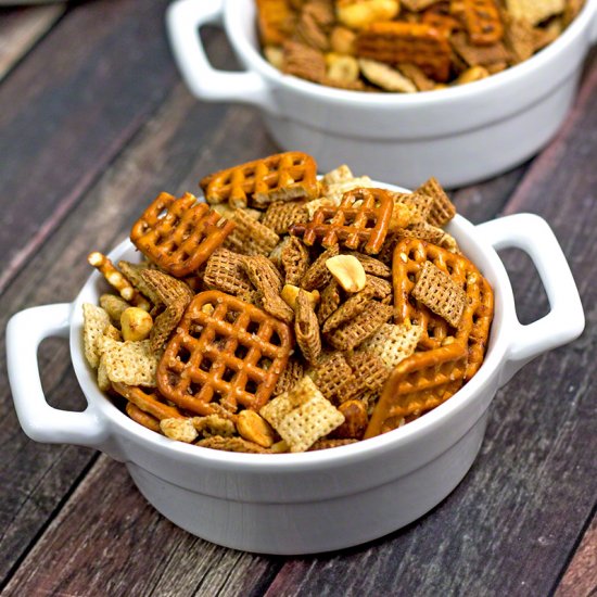 Slow Cooker Chex Party Mix