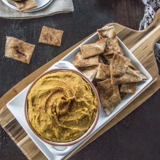 Curry Sweet Potato Hummus