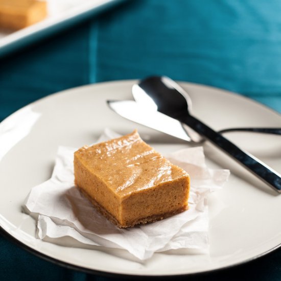 Pumpkin Chiffon Bars