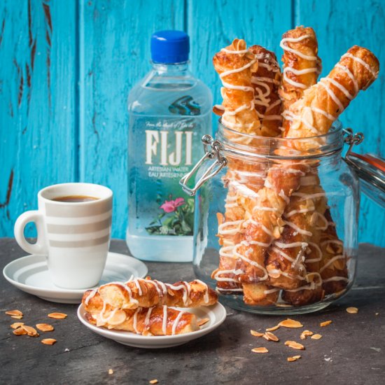 Flaky Almond Croisssant Twists