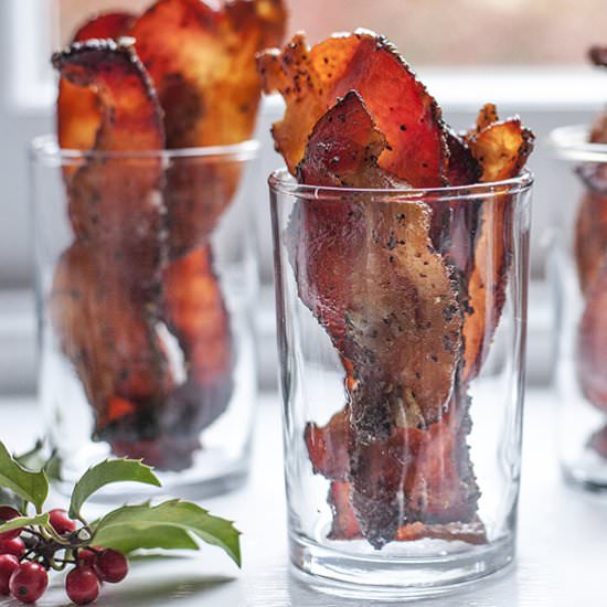 Whiskey Spiked Maple Bacon