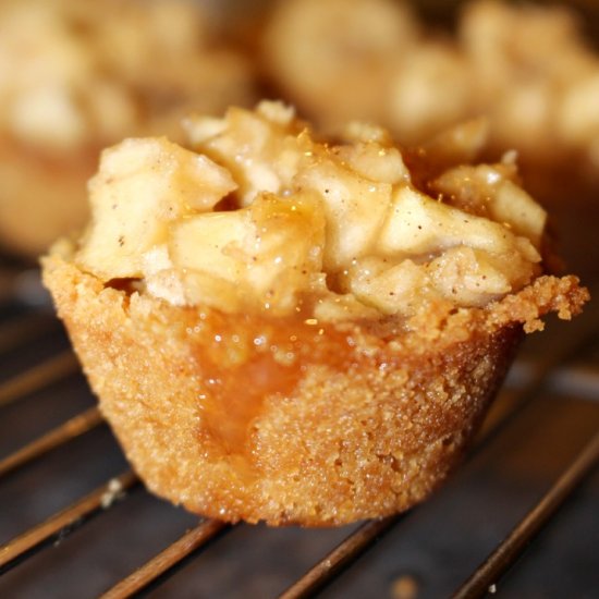 Caramel Apple Crisp Bites