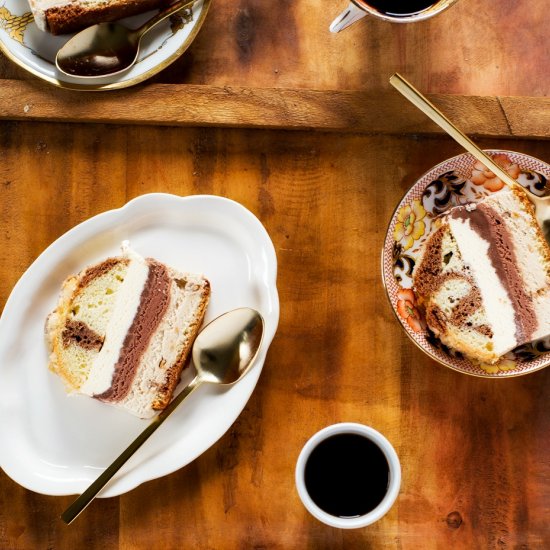 Thanksgiving Ice Cream Cake