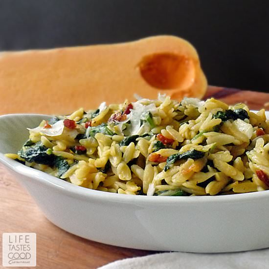 Butternut Squash Orzo Pasta