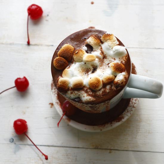 Nutella Peanut Butter Hot Chocolate