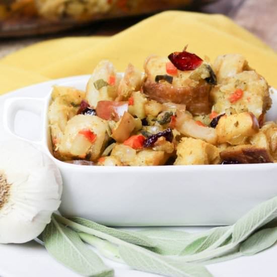 Vegetarian Apple Stuffing