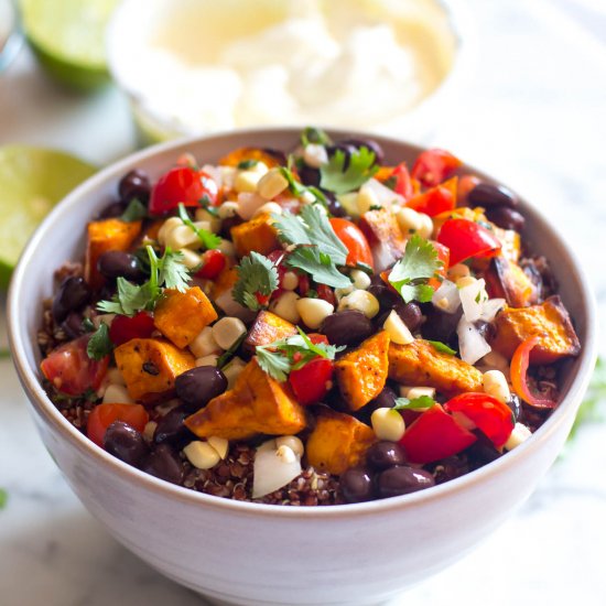 Vegetarian Burrito Bowl