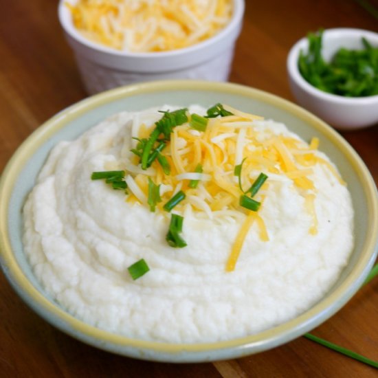 Garlic Cauliflower Mash