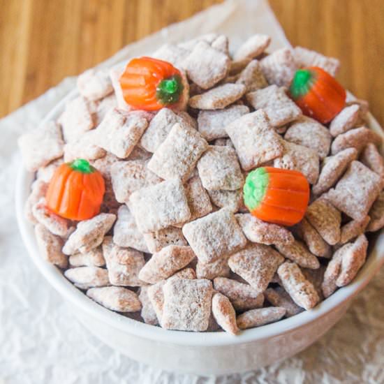 Pumpkin Spice Puppy Chow