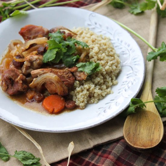 Slow Cooker Chicken Tangine