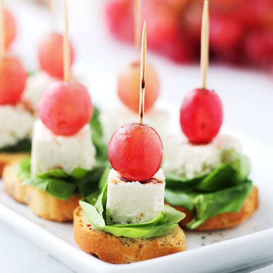 Grape Caprese Salad