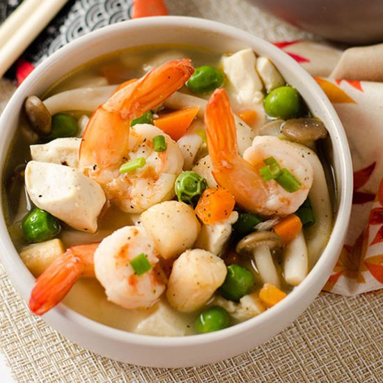 Seafood Tofu Stew