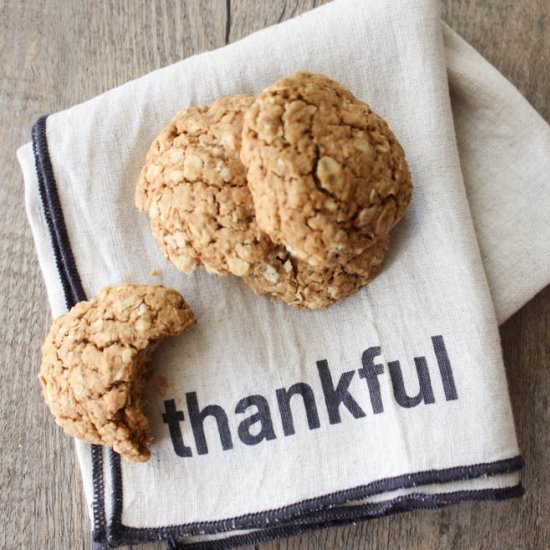 Rustic Oatmeal Cookies