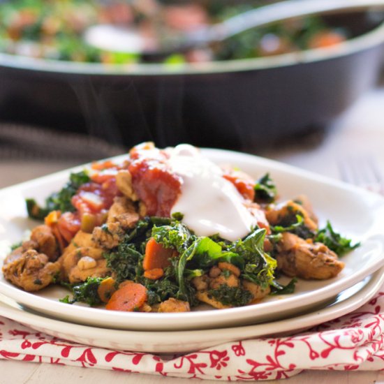 Southwestern One Skillet Meal