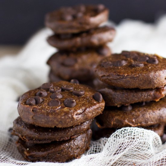 Double Chocolate Nut Butter Cookies