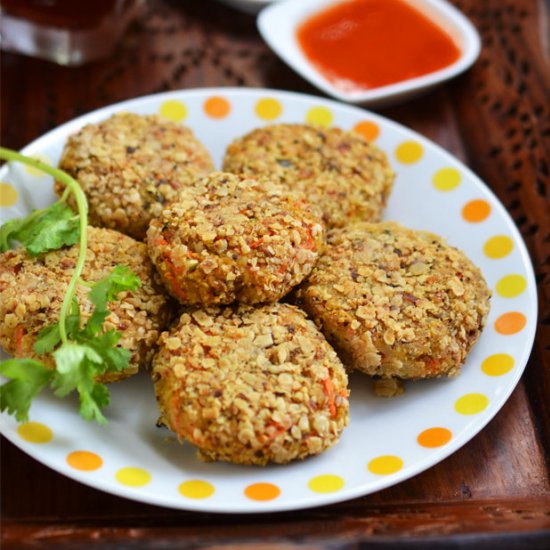 Oats Cutlet- Oats Tikki