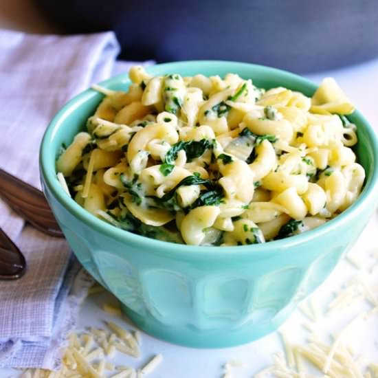 Spinach & Artichoke Mac and Cheese