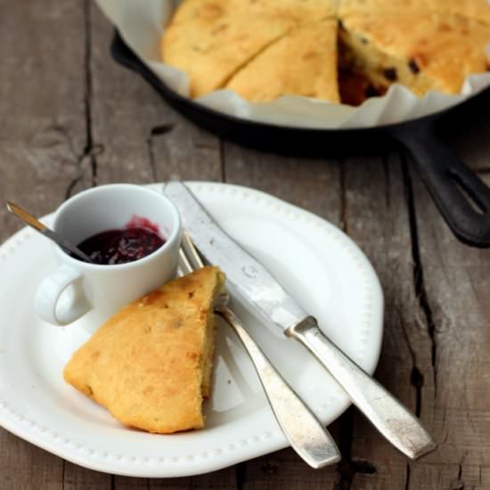 Gluten-Free Raisin Scones