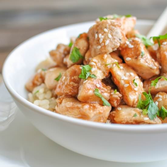 Sesame Sticky Chicken