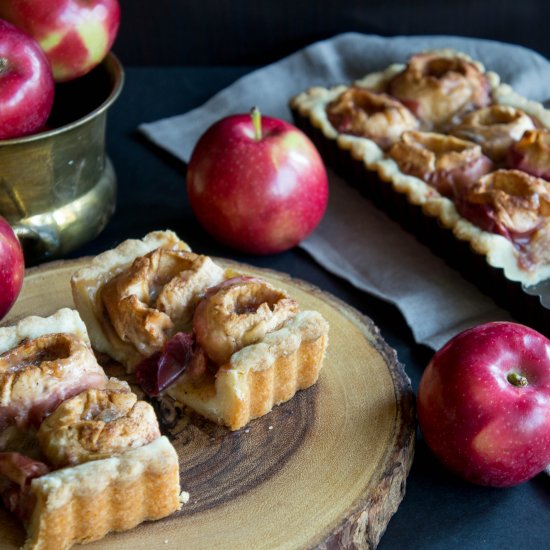 Caramel Apple Tart