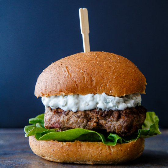 Bleu Cheese Burgers