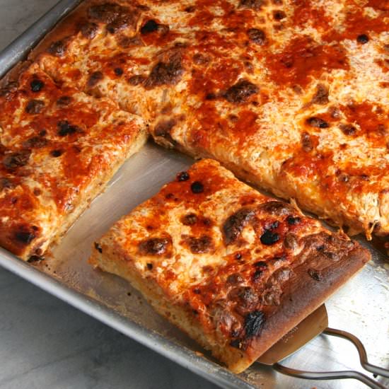 Classic Grandma Pizza Pie