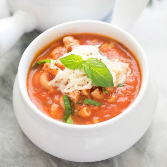 Lasagna Soup