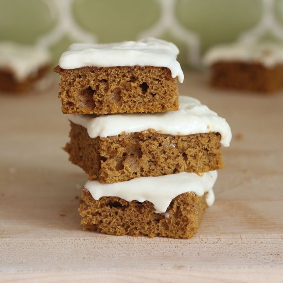 Spiced Pumpkin Bars