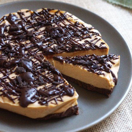 No-Bake Peanut Butter Pie (Vegan)