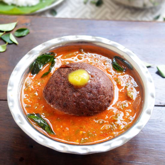 Fingermillet / Ragi Balls