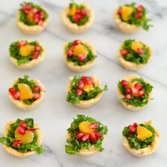 Poppy Seed + Kale Salad Cups