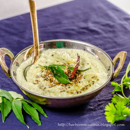 Cilantro Coconut Chutney