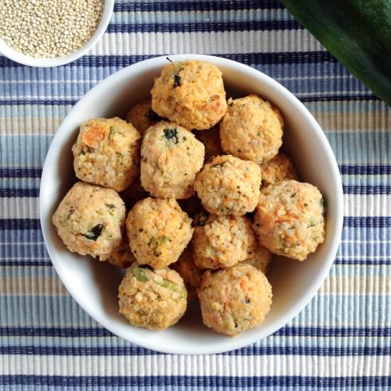 Salmon, Quinoa & Vegetable Balls