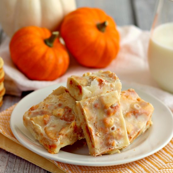 Pumpkin Spice Oreo Fudge