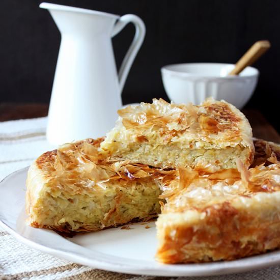 Patatnik – Bulgarian Potato Pie