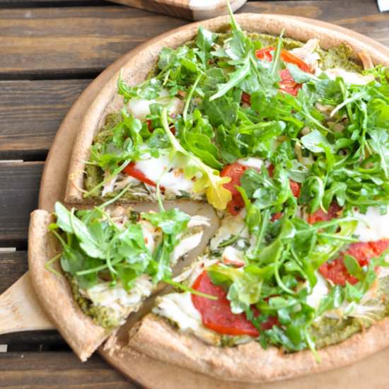 Chicken Pesto Pizza