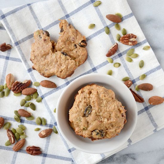 Peanut Butter Banana Cookies