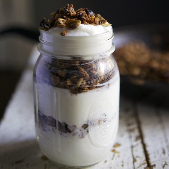 Dark Chocolate Pistachio Granola