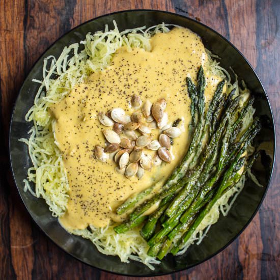 Pumpkin and Tahini Cream Sauce