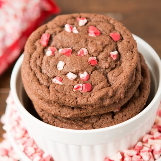 Peppermint Chip Cookies