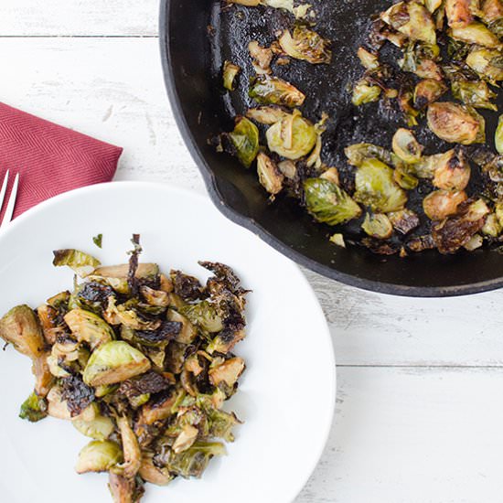 Balsamic Brussels Sprouts