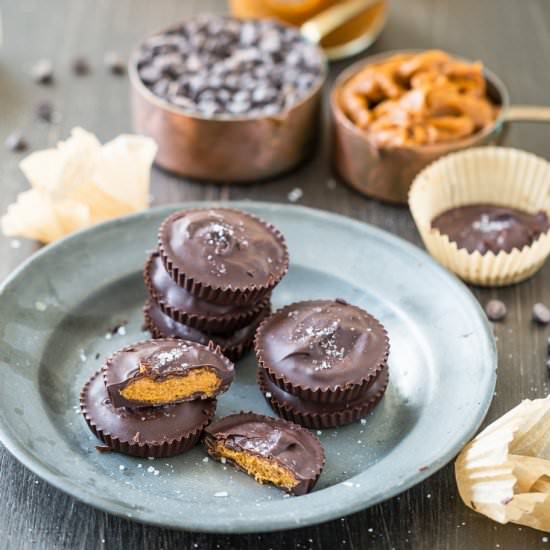 Chocolate Pumpkin Butter Cups