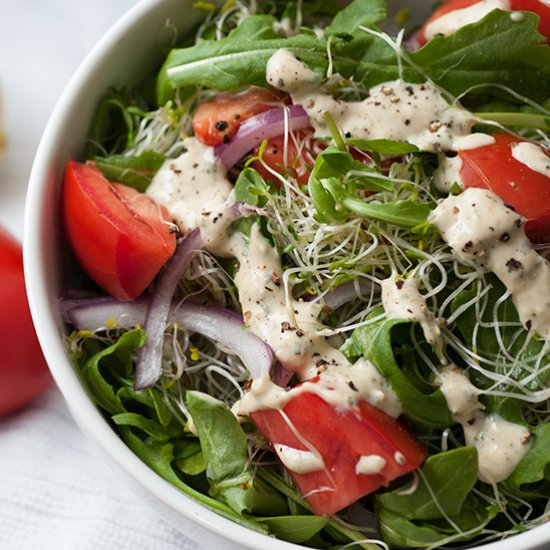 Alfalfa Arugula Salad