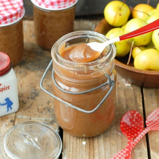 Slow Cooker Spiced Apple Butter