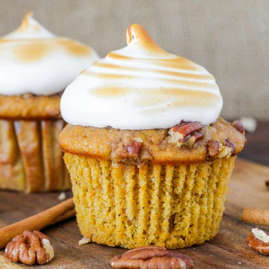 Sweet Potato Casserole Cupcakes