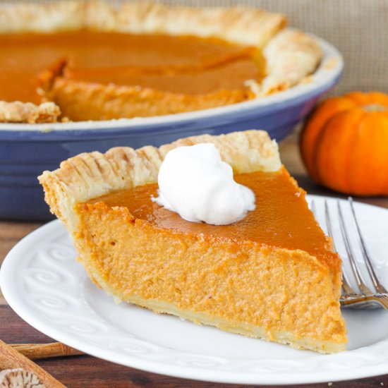 Classic Pumpkin Pie with a Twist