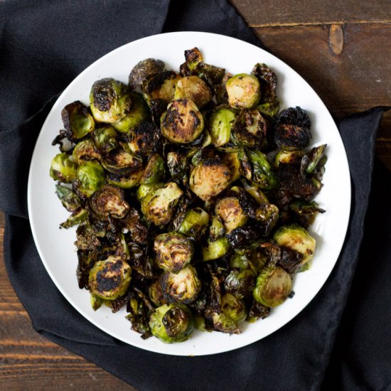 Miso Roasted Brussel Sprouts